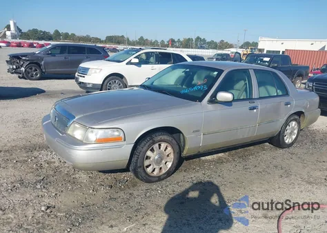 2005 Mercury Grand Marquis Ls/Lse z USA, uszkodzony, nr VIN 2MEFM75W85X600955